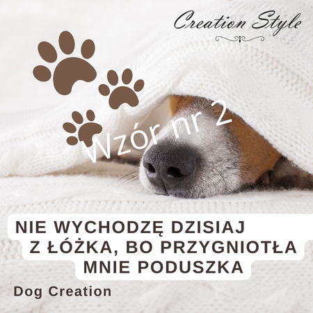 Psia łapka - sznurkowa bransoletka  z motywem psiej łapki z kryształkami